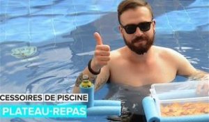 Accessoires de piscine : faire son plateau-repas