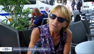 Hommage à Steve : des tensions dans le centre de Nantes
