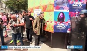 Steve Maia Caniço : les hommages dégénèrent à Nantes