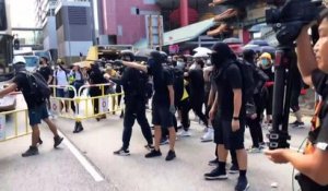 Hong Kong:  nouveaux heurts entre police et manifestants