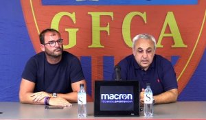 Conférence de presse du Gazélec Ajaccio du 5 août 2019