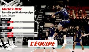 TQO de volley, bande annonce - Tournoi de qualification olympique de volley - Volley-ball