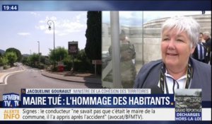 Mort du maire de Signes: Jacqueline Gourault assure que "tous les maires de France sont profondément touchés par ce qui est arrivé"