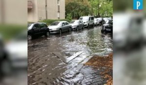 Paris : 15 jours de pluie en une heure