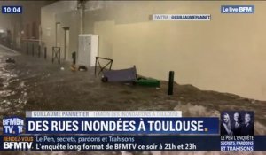 Intempéries: à Toulouse, l'équivalent de 10 jours de pluie est tombé en une heure