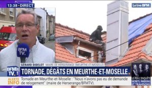 Tornade en Meurthe-et-Moselle: le maire de Herserange assure ne pas avoir eu de demande de relogement