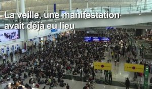 Hong Kong: nouvelle manifestation à l'aéroport international