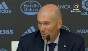 1ère j. - Zidane : "La blessure d'Eden Hazard ? C'est pas de chance"