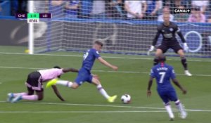 Chelsea / Leicester - 2ème journée - Ouverture du score de Mount face à Leicester