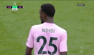 Chelsea / Leicester : L'égalisation de Wilfred Ndidi