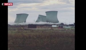 Royaume-Uni : destruction de trois tours de la centrale de Didcot