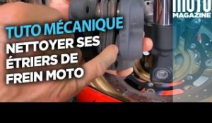 Nettoyer ses étriers de frein moto - tuto Moto Magazine