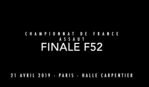 ASSAUT Finale France 2019   F52 - MULLER Sara / BERGANDI Nina