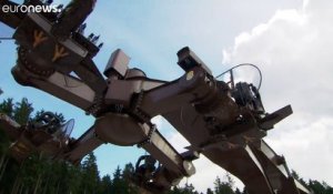 Allemagne : Le nouveau manège d'un parc d'attractions au coeur d'une polémique à cause de ses bras articulés qui forment ... des croix gammées!