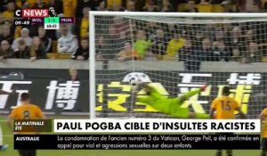 Manchester United "condamne catégoriquement" les insultes racistes reçues par Paul Pogba sur les réseaux sociaux