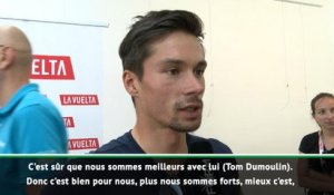 Roglic : "Nous sommes meilleurs avec Tom Dumoulin"