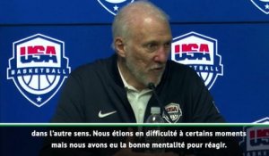 USA - Popovich "impressionné" par la réaction de son équipe