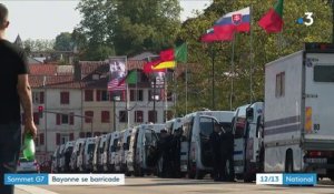 Sommet du G7 : la ville de Bayonne à l'arrêt