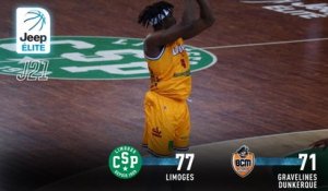 Jeep® ÉLITE : Limoges vs Gravelines-Dunkerque (J21)