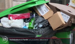 Grève : avec les incinérateurs à l'arrêt, les poubelles débordent à Paris