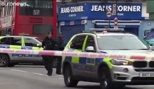Attaque "terroriste" à Londres : trois blessés, l'assaillant abattu