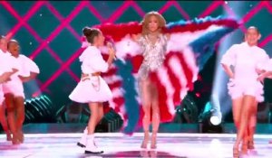 Lopez, Shakira light up Hard Rock Stadium with exuberant halftime show during Super Bowl LIV