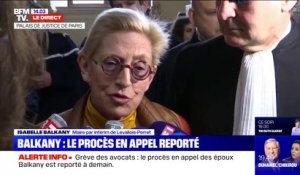 "Mon ultime combat, c'est de sauver mon mari, parce qu'il est en danger" Isabelle Balkany s'exprime sur le report du procès en appel de Patrick Balkany