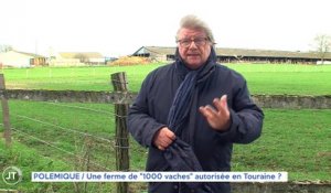 Le journal - 04/02/2020 - POLEMIQUE Une ferme de "1000 vaches "autorisée en Touraine ?