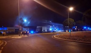 Incendie de la concession Skoda à Béziers - 25 aout 2019