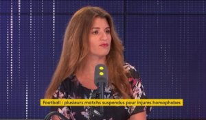 Homophobie dans le foot : "La prochaine fois, je quitterai le stade quand il y aura des chants homophobes", déclare Marlène Schiappa