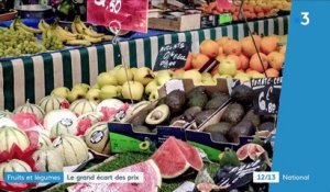 Alimentation : les prix des fruits et légumes grimpent