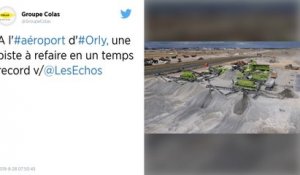 Orly : La reconstruction de la piste 3 représente un gigantesque chantier de 120 millions d’euros