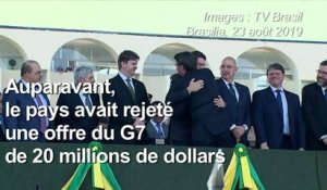 Amazonie: revirement de Bolsonaro sur l'aide proposée par le G7