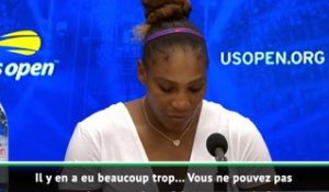 US Open - Williams : "Il fallait que je joue mieux"