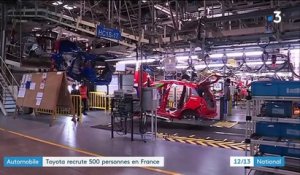 Automobile : 500 nouvelles embauches pour l'usine Toyota dans le Nord