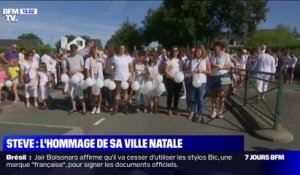 Plus de 200 personnes ont rendu hommage à Steve Maia Caniço lors d'une marche blanche à Treillières