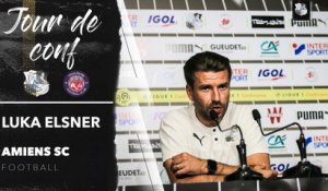 Conférence de presse d'avant Match, Luka Elsner ( Toulouse FC - Amiens SC )