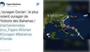 L’ouragan Dorian dévaste les Bahamas avec des vents jusqu’à 300 km/h