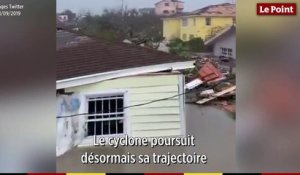 Aux Bahamas l'ouragan Dorian fait des premiers dégâts