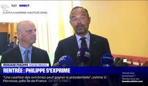 Edouard Philippe: "La rentrée est un moment important pour les enfants, pour les professeurs et pour la France"