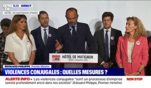 Violences conjugales: Édouard Philippe annonce la création de 1000 nouvelles places d'hébergement et de logement d'urgence
