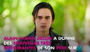 Alain Delon convalescent : son fils Alain-Fabien s'affiche à ses côtés et rassure