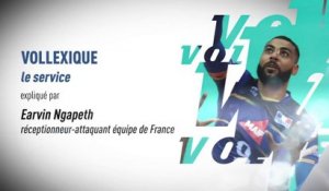 Le service par Earvin Ngapeth - Volley - Bleus - Le Vollexique