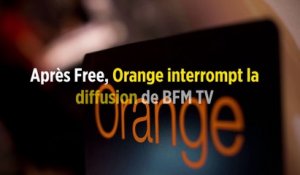 Après Free, Orange interrompt la diffusion de BFM TV