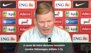 Pays-Bas - Koeman : "Il y a toujours de la pression sur nos épaules"