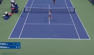 US Open - L'enchaînement superbe de Serena Williams