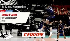 Euro (M), bande annonce - VOLLEY - EUROVOLLEY2019