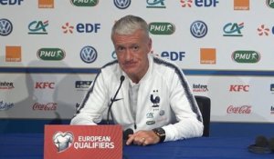 Bleus - Deschamps : "Je n'ai pas de crainte"