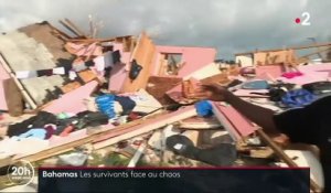 Bahamas : les survivants de l'ouragan Dorian plongés en plein chaos