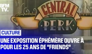 Une exposition éphémère pour célébrer les 25 ans de la série Friends ouvre ce samedi à New York